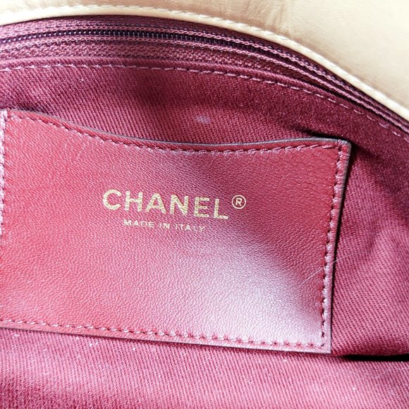 Chanel Gold Leather Just Mademoiselle Bowling Bag - Picture 11 of 11